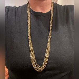 Brass Heishi Ethiopian Beaded Necklace